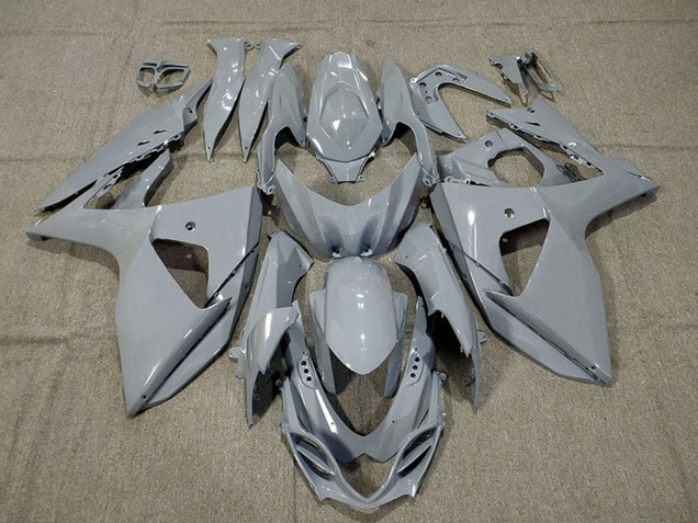2009-2016 Suzuki GSXR 1000 Motorcycle Fairings - Nardo Grey