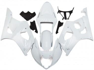 Cheap 2003-2004 Suzuki GSXR 1000 Motorcycle Fairings - Glossy White