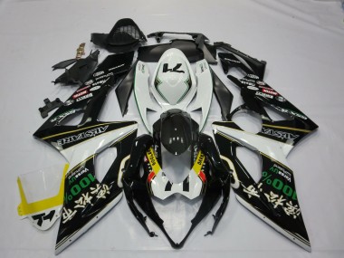 Cheap 2005-2006 Suzuki GSXR 1000 Motorcycle Fairings - White Black Yellow Red GREEN RockStar