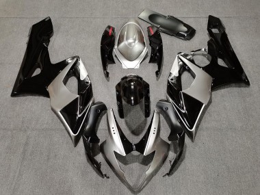 Cheap 2005-2006 Suzuki GSXR 1000 Motorcycle Fairings - Silver Black Red