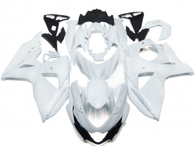 Cheap 2009-2016 Suzuki GSXR 1000 Motorcycle Fairings - Glossy White