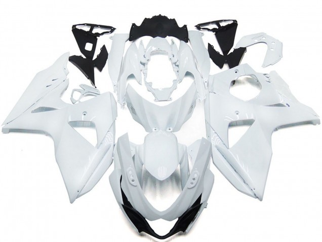2009-2016 Suzuki GSXR 1000 Motorcycle Fairings - Glossy White