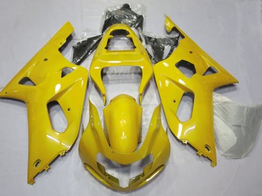 Cheap 2001-2003 Suzuki GSXR 600 / GSXR 750 Motorcycle Fairings - Yellow