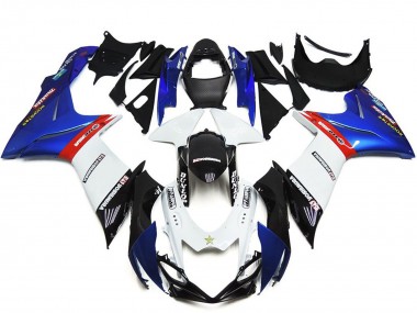 Cheap 2011-2024 Suzuki GSXR 600 / GSXR 750 Abs Motorcycle Fairings - Blue White Red