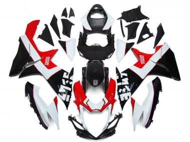 Cheap 2011-2024 Suzuki GSXR 600 / GSXR 750 Motorcycle Fairings - White Red Glossy Black