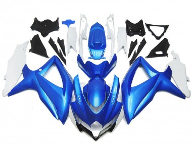 Cheap 2008-2010 Suzuki GSXR 600 / GSXR 750 Motorcycle Fairings - White Light Blue