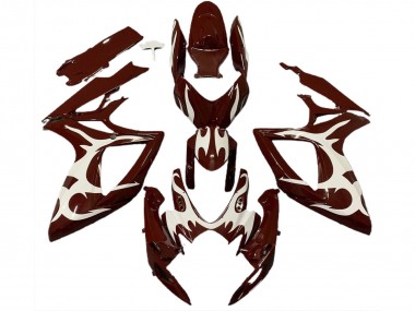Cheap 2006-2007 Suzuki GSXR 600 / GSXR 750 Motorcycle Fairings - Maroon Red White