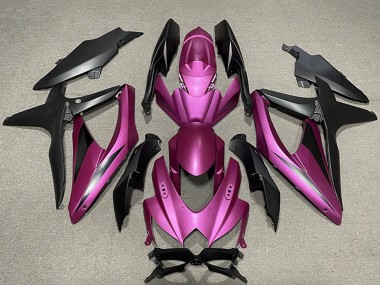 Cheap 2008-2010 Suzuki GSXR 600 / GSXR 750 Motorcycle Fairings - Purple Matte Black