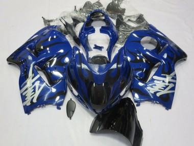Cheap 1996-2007 Suzuki GSXR 1300 Motorcycle Fairings - Deep Blue