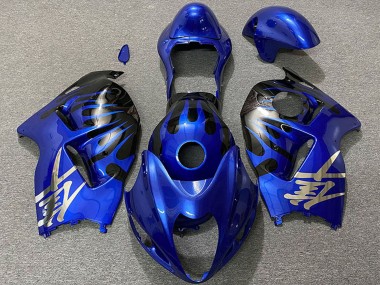 Cheap 1996-2007 Suzuki GSXR 1300 Motorcycle Fairings - Deep Blue and Black