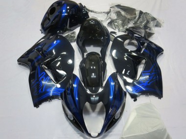 Cheap 1996-2007 Suzuki GSXR 1300 Motorcycle Fairings - Electric Blue