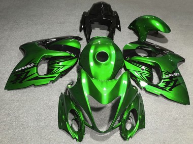 Cheap 2008-2020 Suzuki GSXR 1300 Motorcycle Fairing - Glossy Green Black