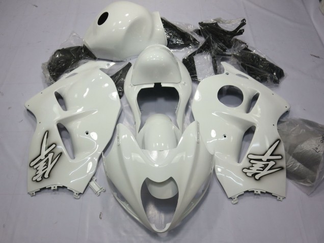 1996-2007 Suzuki GSXR 1300 Motorcycle Fairings - Glossy White