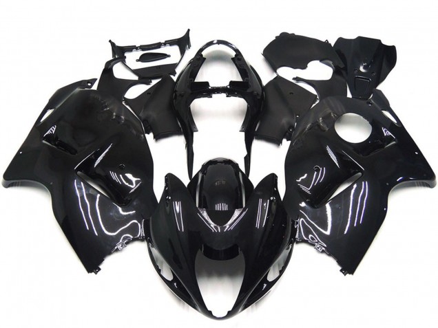 1996-2007 Suzuki GSXR 1300 Motorcycle Fairings - Glossy Black