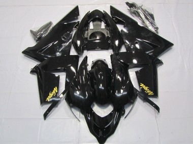 Cheap 2004-2005 Kawasaki ZX10R Motorcycle Fairings - Glossy Black Gold