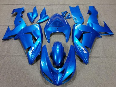 Cheap 2006-2007 Kawasaki ZX10R Motorcycle Fairings - Blue