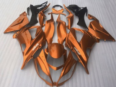 Cheap 2016-2020 Kawasaki ZX10R Motorcycle Fairings - Dark Orange