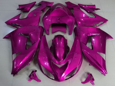 Cheap 2006-2007 Kawasaki ZX10R Motorcycle Fairings - Purple