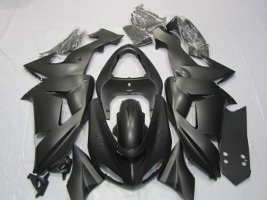 Cheap 2006-2007 Kawasaki ZX10R Motorcycle Fairings - Matte Black