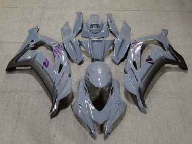 Cheap 2016-2020 Kawasaki ZX10R Motorcycle Fairings - Nardo Grey Purple