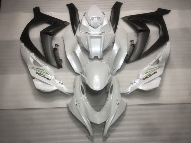 Cheap 2016-2020 Kawasaki ZX10R Motorcycle Fairings - Pearl White Black Green