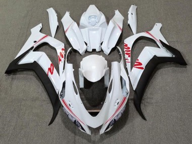 Cheap 2016-2020 Kawasaki ZX10R Motorcycle Fairings - Pearl White Black Red
