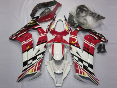 Cheap 2011-2015 Kawasaki ZX10R Motorcycle Fairings - Red Black White Yellow