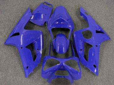 Cheap 2003-2004 Kawasaki ZX6R Motorcycle Fairings - Blue