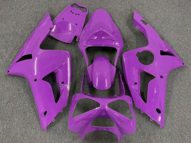 Cheap 2003-2004 Kawasaki ZX6R Motorcycle Fairings - Magenta