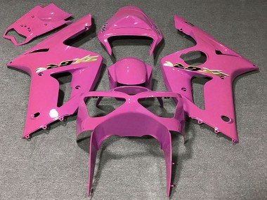 Cheap 2003-2004 Kawasaki ZX6R Motorcycle Fairings - Pink
