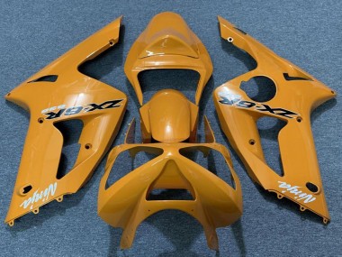 Cheap 2003-2004 Kawasaki ZX6R Motorcycle Fairings - Orange