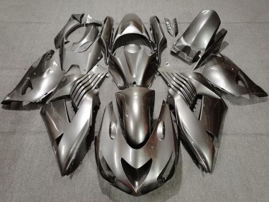 Cheap 2006-2011 Kawasaki ZX14R Motorcycle Fairings - Silver