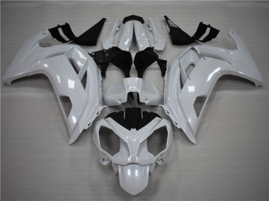 Cheap 2009-2011 Kawasaki Ninja 650R Motorcycle Fairings - Pearl White