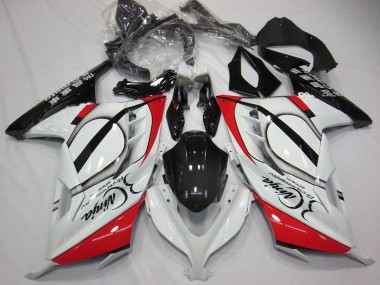 Cheap 2013-2024 Kawasaki Ninja 300 Motorcycle Fairings - Glossy White Red Black