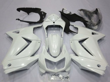 Cheap 2008-2012 Kawasaki Ninja 250 Motorcycle Fairings - Glossy White