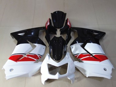 Cheap 2008-2012 Kawasaki Ninja 250 Motorcycle Fairing - White Red Glossy Black