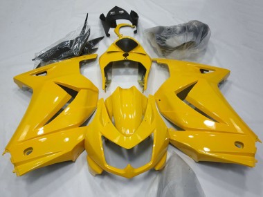 Cheap 2008-2012 Kawasaki Ninja 250 Motorcycle Fairings - Yellow