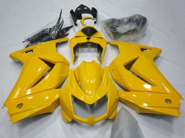 2008-2012 Kawasaki Ninja 250 Motorcycle Fairings - Yellow