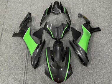 Cheap 2015-2019 Yamaha R1 Motorcycle Fairings - Carbon Fiber Green