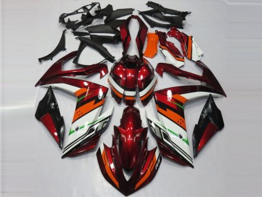 Cheap 2015-2018 Yamaha R3 Motorcycle Fairings - White Red Orange Green Black