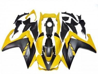 Cheap 2015-2018 Yamaha R3 Motorcycle Fairings - Yellow Matte Black