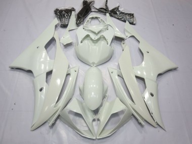 Cheap 2008-2016 Yamaha R6 Motorcycle Fairings - Pearl White