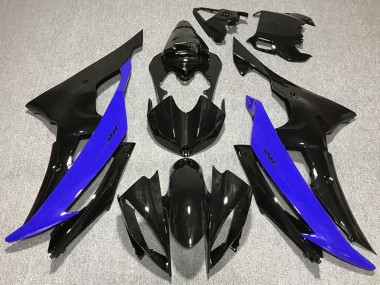 Cheap 2008-2016 Yamaha R6 Motorcycle Fairings - Blue Glossy Black