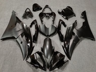 Cheap 2008-2016 Yamaha R6 Motorcycle Fairings - Glossy Black Matte Black