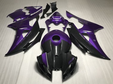 Cheap 2008-2016 Yamaha R6 Motorcycle Fairings - Purple Carbon Fiber Style