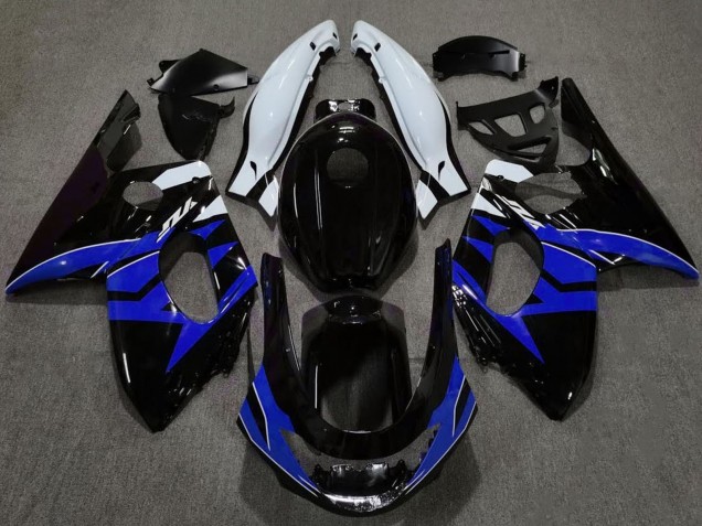 1996-2007 Yamaha YZF600R Thundercat Motorcycle Fairings - Glossy Black Blue White