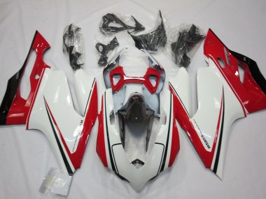 Cheap 2011-2014 Ducati 1199 Motorcycle Fairing - White Red Black Green