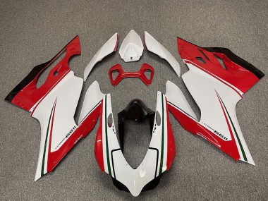 Cheap 2011-2014 Ducati 1199 Motorcycle Fairings - White Red Black Green