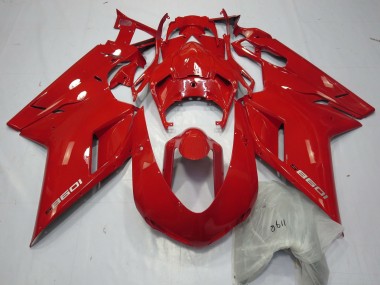 Cheap 2007-2014 Ducati 1098 Motorcycle Fairings - Red
