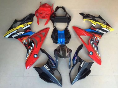 Cheap 2009-2014 BMW S1000RR Motorcycle Fairings - Yellow Blue Red Black Shark